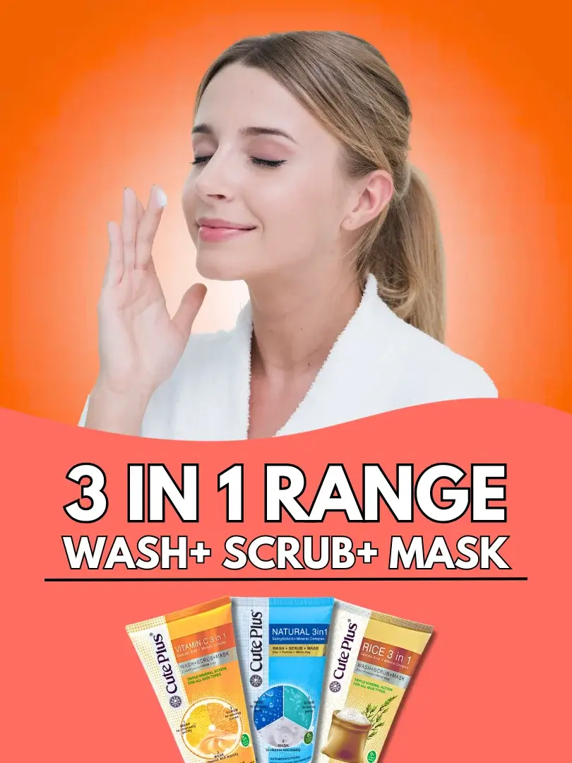 Wash + Scrub + Mask