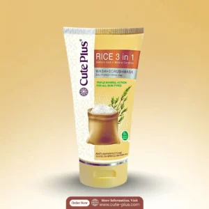 Rice 3 in 1 Wash+Scrub+Mask 150ml (Copy)