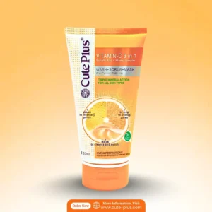 Vitamin C 3 in 1 Wash+Scrub+Mask 150ml